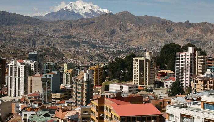 ARRIVEE A LA PAZ 