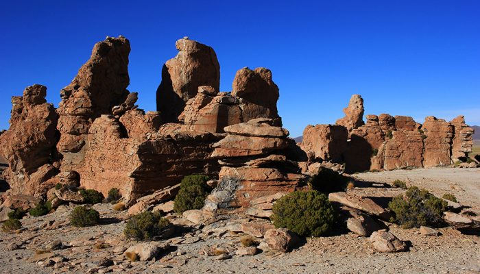 LA PAZ -UYUNI - VALLÉE DES ROCHES –VILLAMAR 