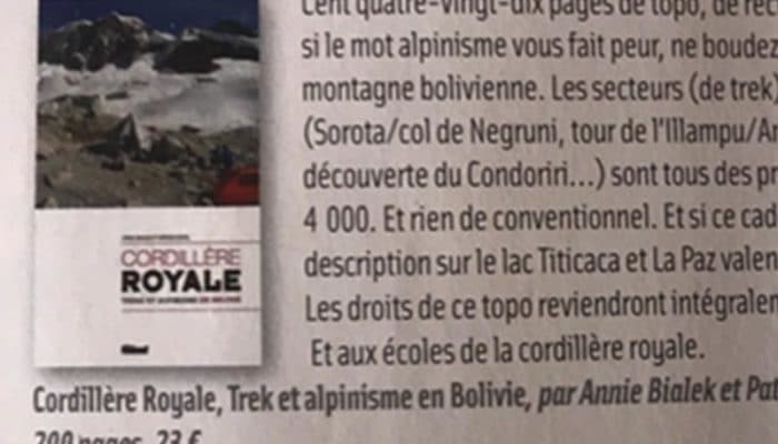 Thaki Bolivie