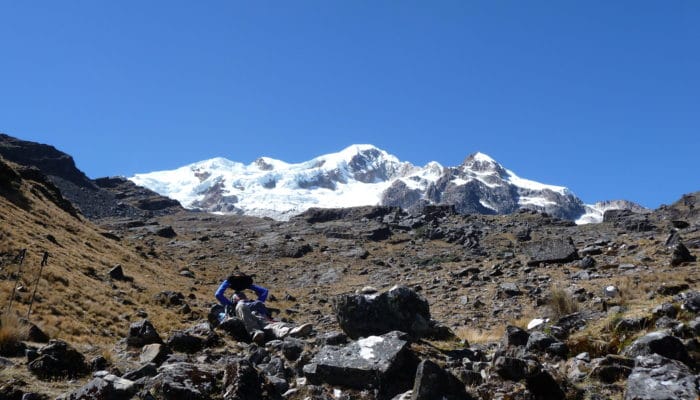 LAGUNA GLACIAR - SORATA - LA PAZ