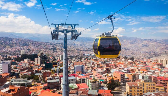 LA PAZ / « LUSTRAS BOTAS » - TÉLÉPHERIQUE - DÉCOUVERTE 