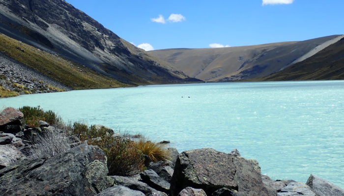 CAMP DE BASE CALZADA - LAGUNA JISTAÑA QUTA - LA PAZ (3.600 m alt.)