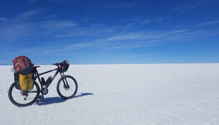 Le Salar à vélo