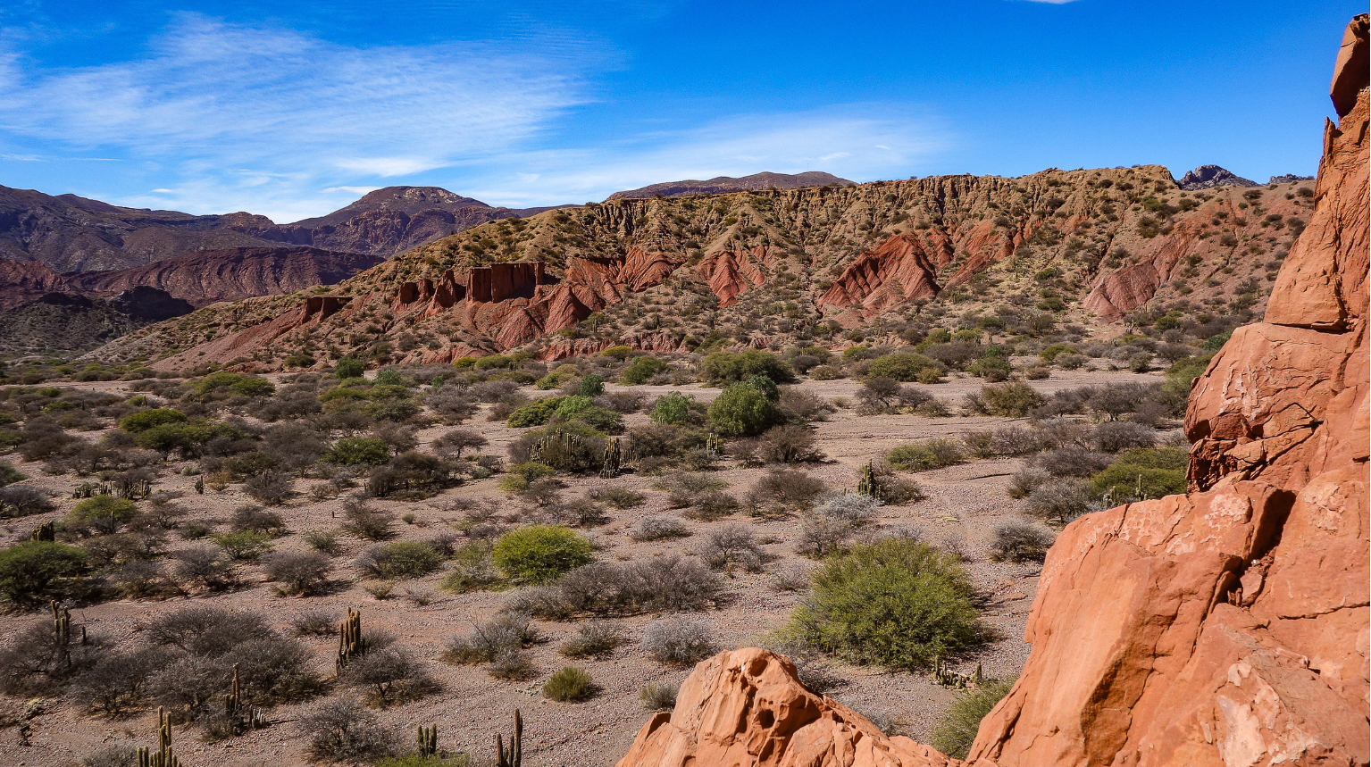 Paysages Tupiza Bolivie